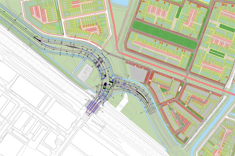 Bericht Start werkzaamheden aansluiting Waterlinie met de Leeuwenveldseweg / Hogeweyselaan bekijken